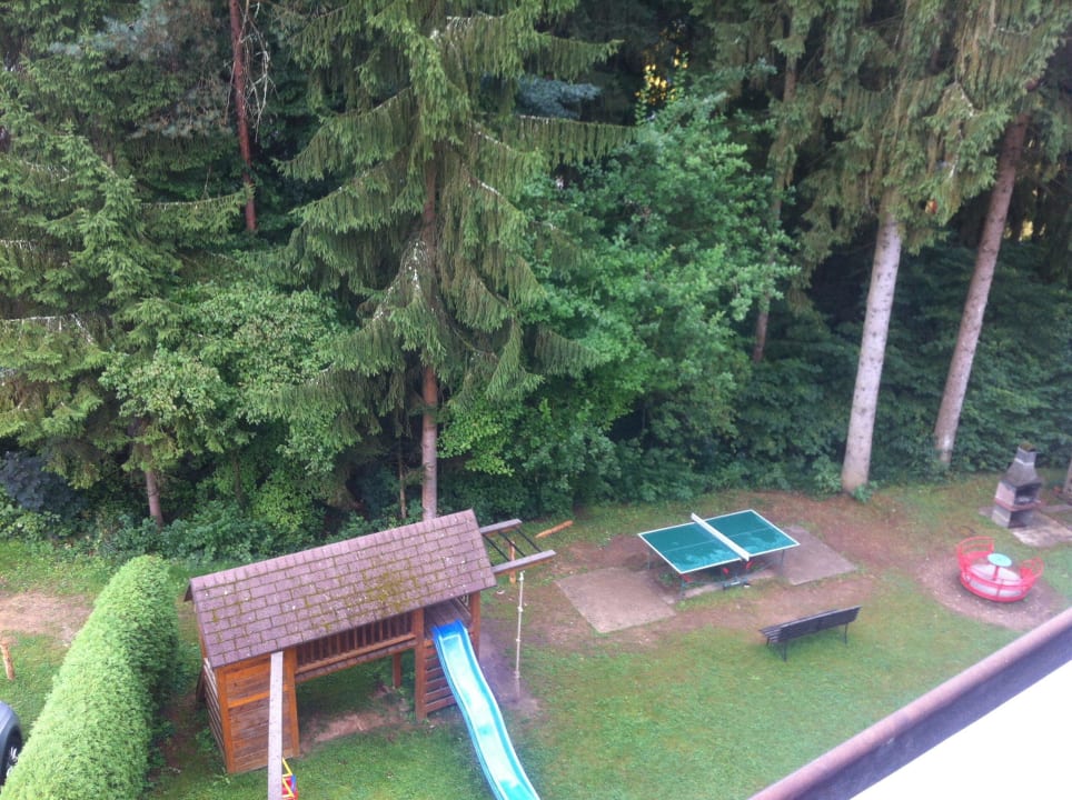 Blick vom Balkon Appardementhaus Apartments Kristan