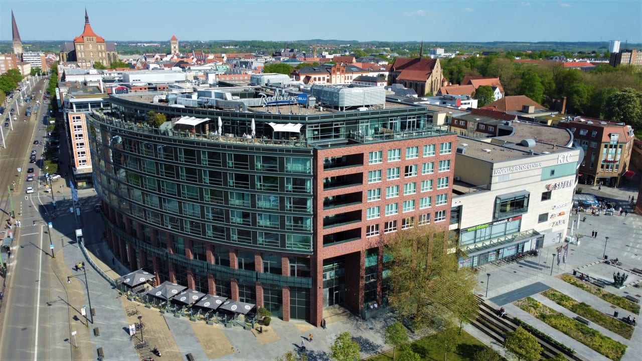 Ausblick ScanHotels City Rostock