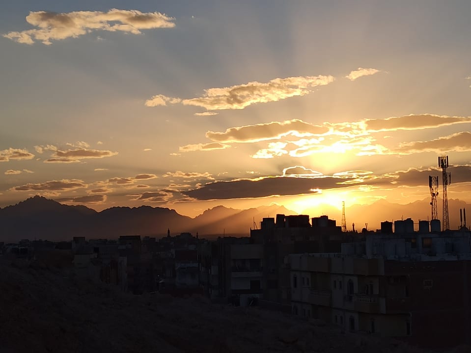 Ausblick Hilton Hurghada Plaza