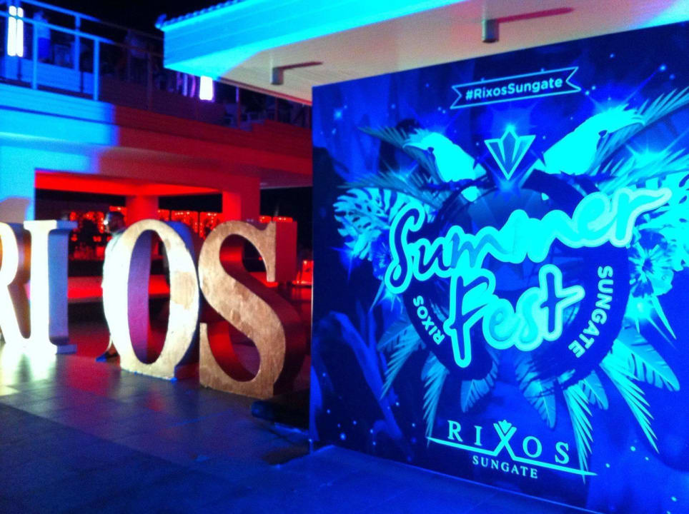 Abendshow Rixos Sungate