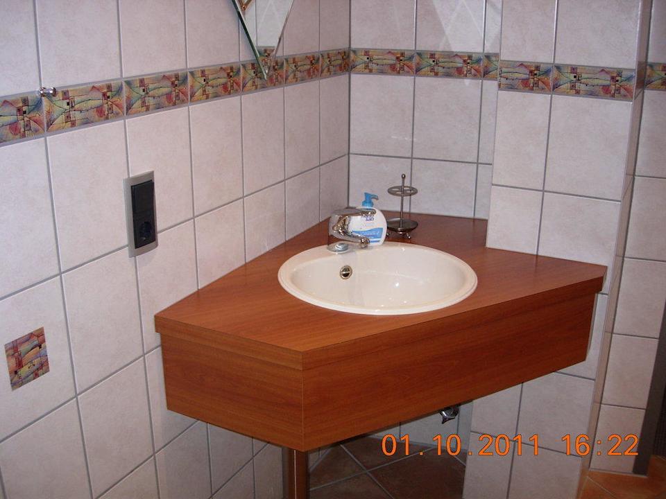 Badezimmer Hotel Central Wohnen