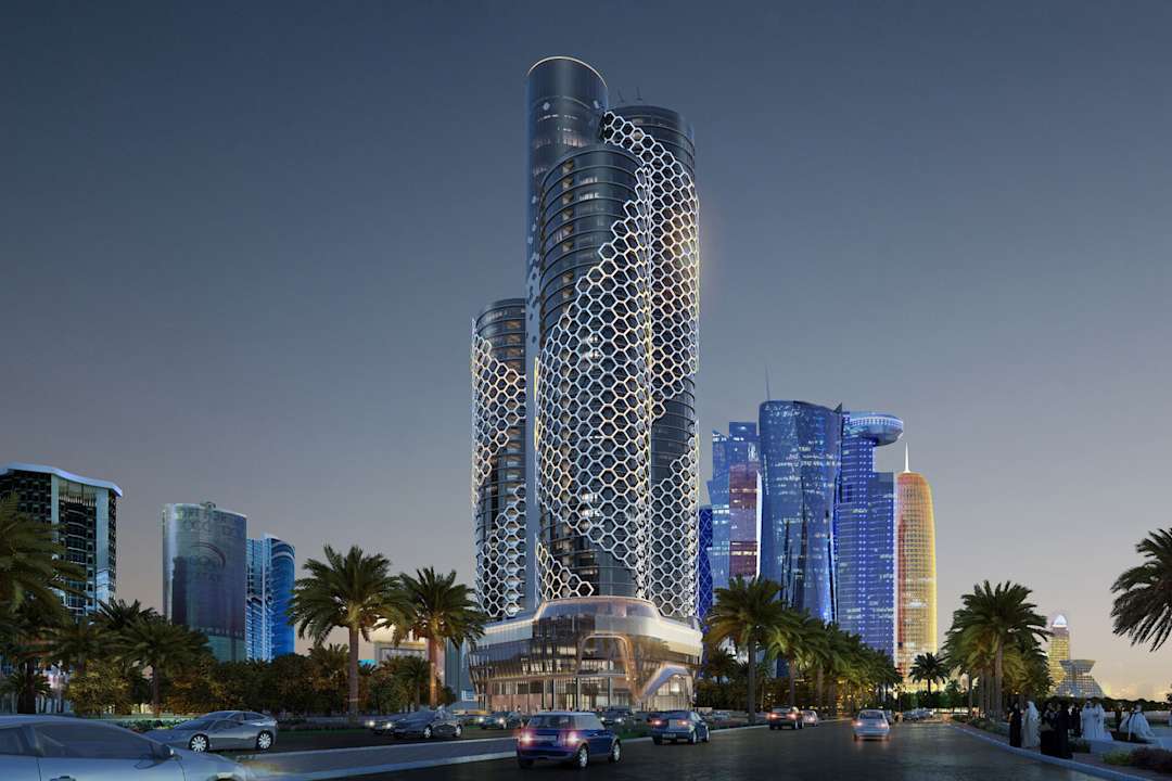 Außenansicht Swissotel Corniche Park Towers Doha