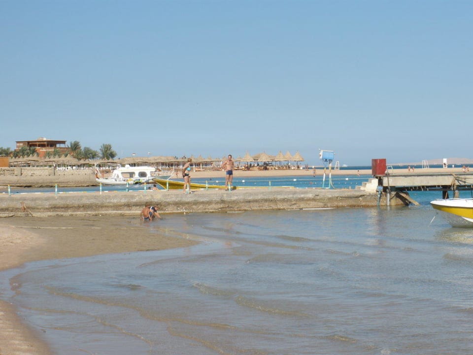 Blick zum Bootssteg Giftun Azur Resort