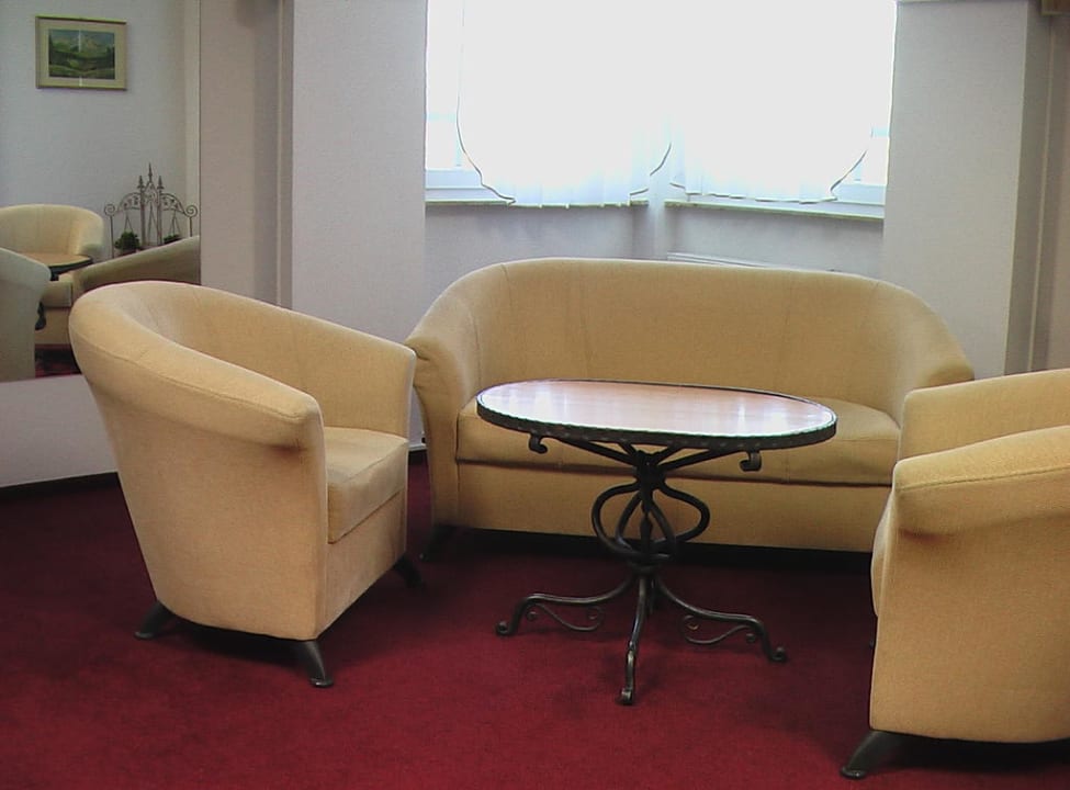 Sitzecke im Zwischengeschoss Kurhotel Berliner