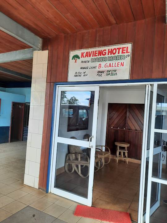 Außenansicht Kavieng Hotel New Ireland PNG