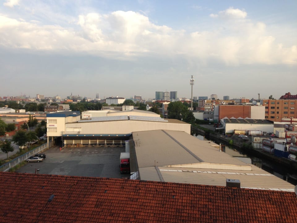 Ausblick von Zimmer 506 Apartment-Hotel Hamburg Mitte