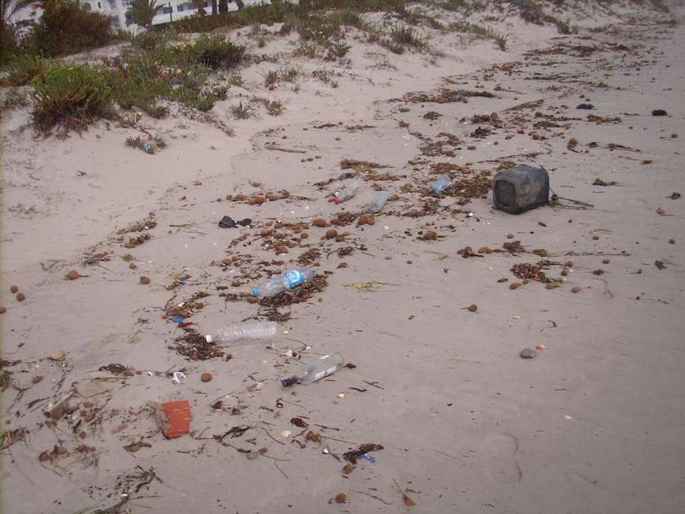 Einladender Strand? Mahdia Beach & Aquapark