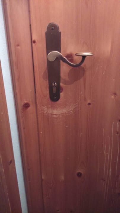 Abgewetzte Tür Gasthof zum Schupfen