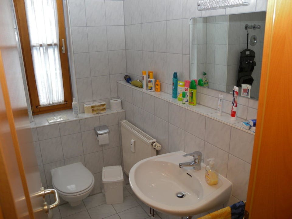 Badezimmer App. Nr. 16 Appartements Ferienland Sonnenwald