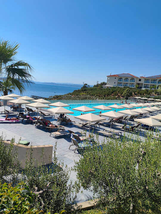 Außenansicht Akrathos Beach Hotel