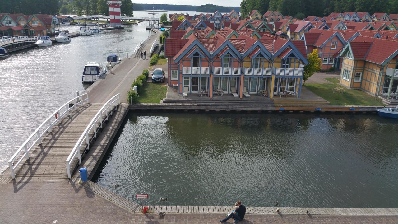 Ausblick Precise Resort Hafendorf Rheinsberg