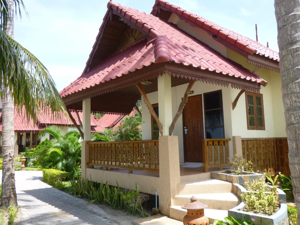 Mein Beachfront Bungalow Long Bay Resort Koh Phangan