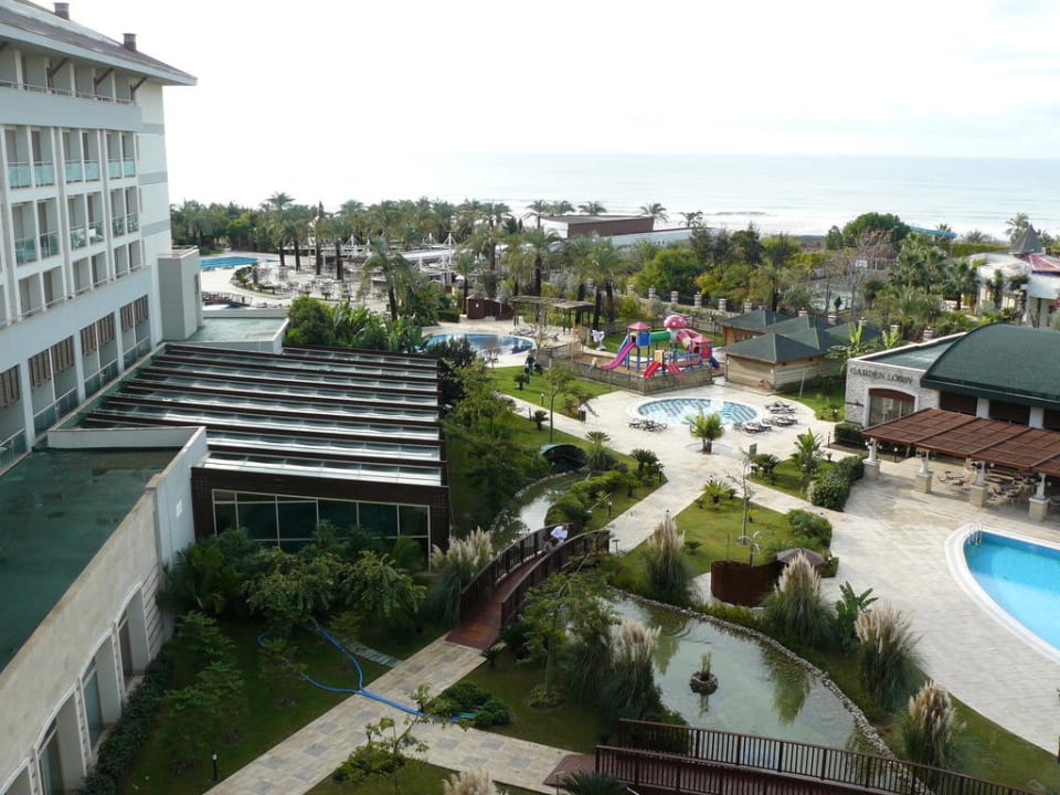 Ausblick aus Zimmer mit Meersicht Sunis Kumköy Beach Resort Hotel & Spa