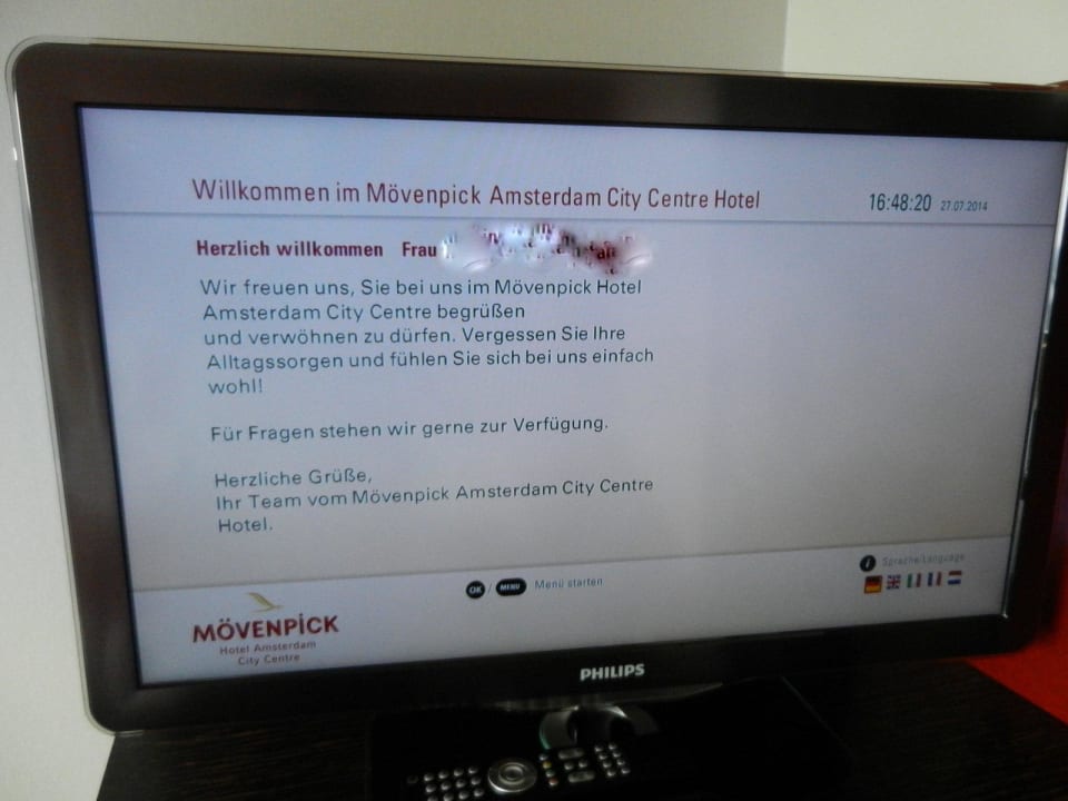 Willkommen Mövenpick Hotel Amsterdam City Centre