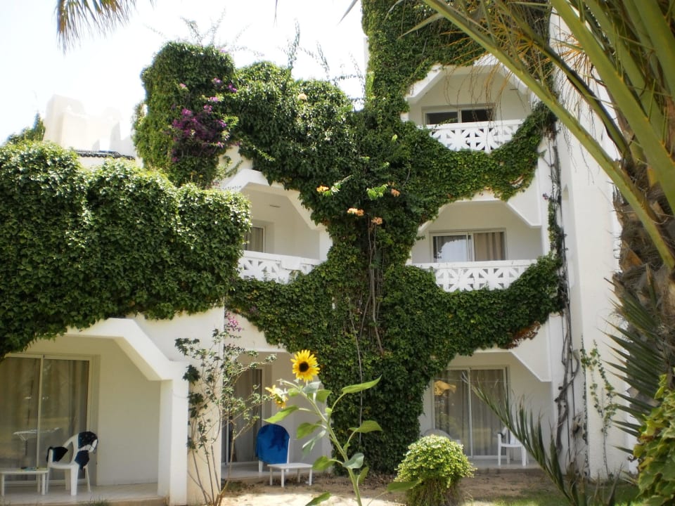 Blick auf die Zimmer Mahdia Beach & Aquapark