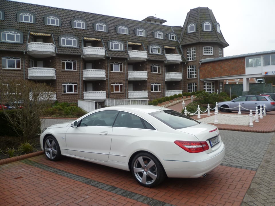 Blick vom Parkplatz Upstalsboom Varel-Dangast