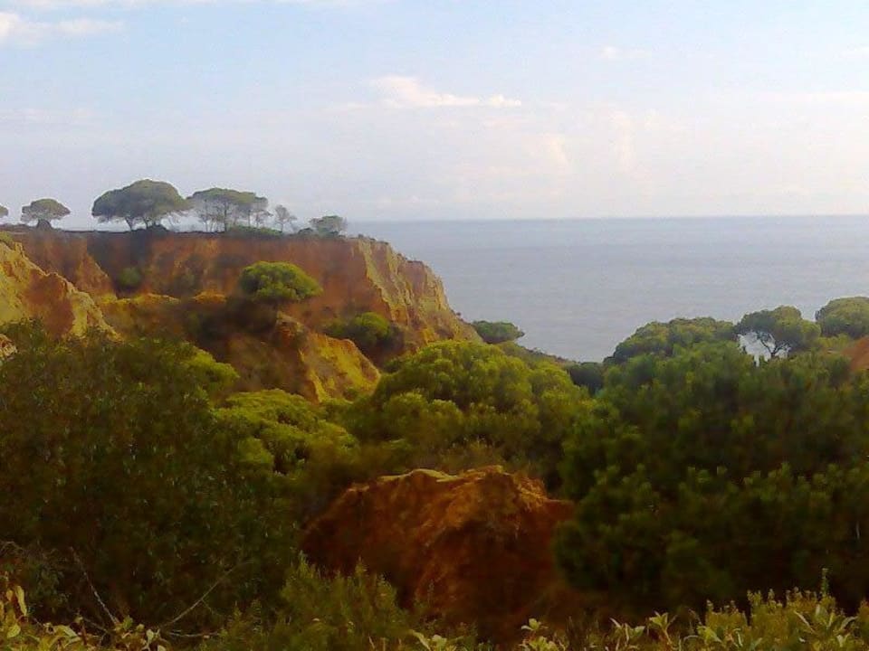 Ausblick von der Treppe zum Strand PortoBay Falésia