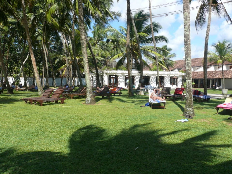 Garten mit Liegewiese Thaala Bentota