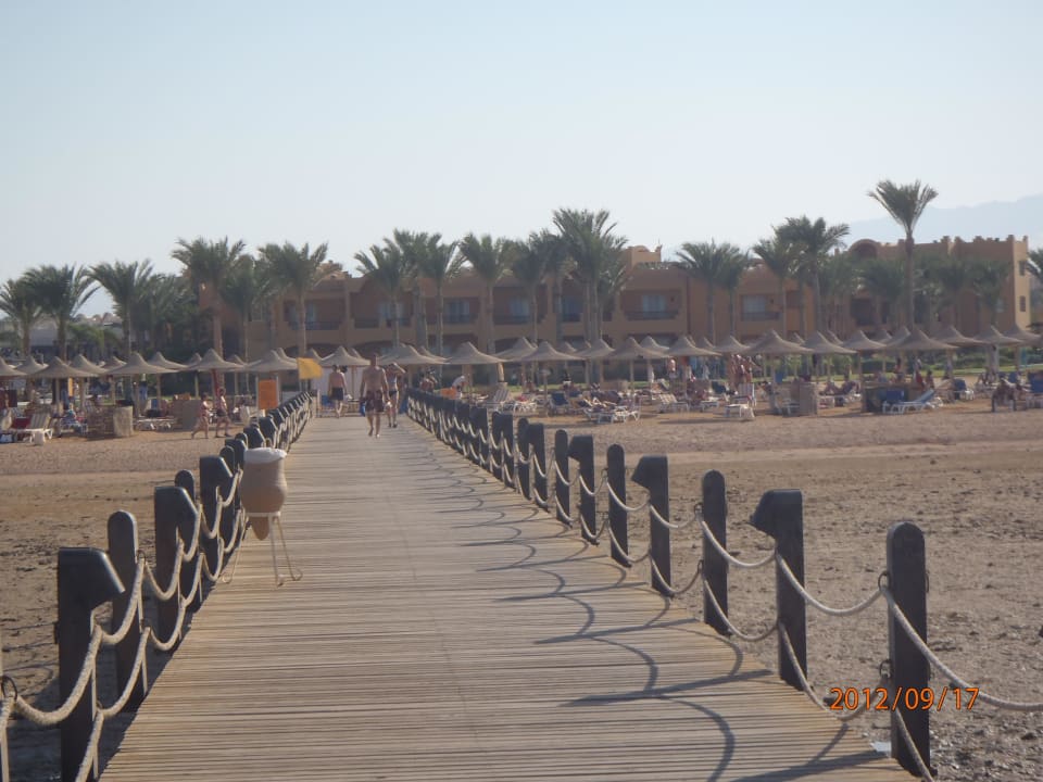 Steg zum Meer Stella Beach Resort & Spa Makadi Bay