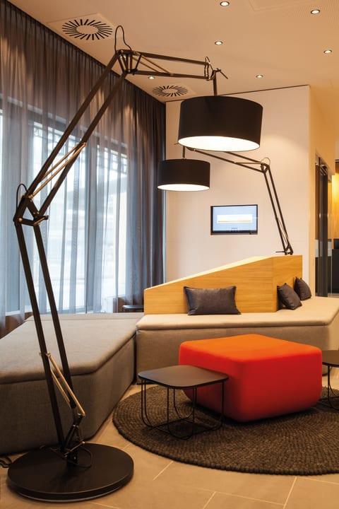 Lobby SMARTments business Wien Hauptbahnhof