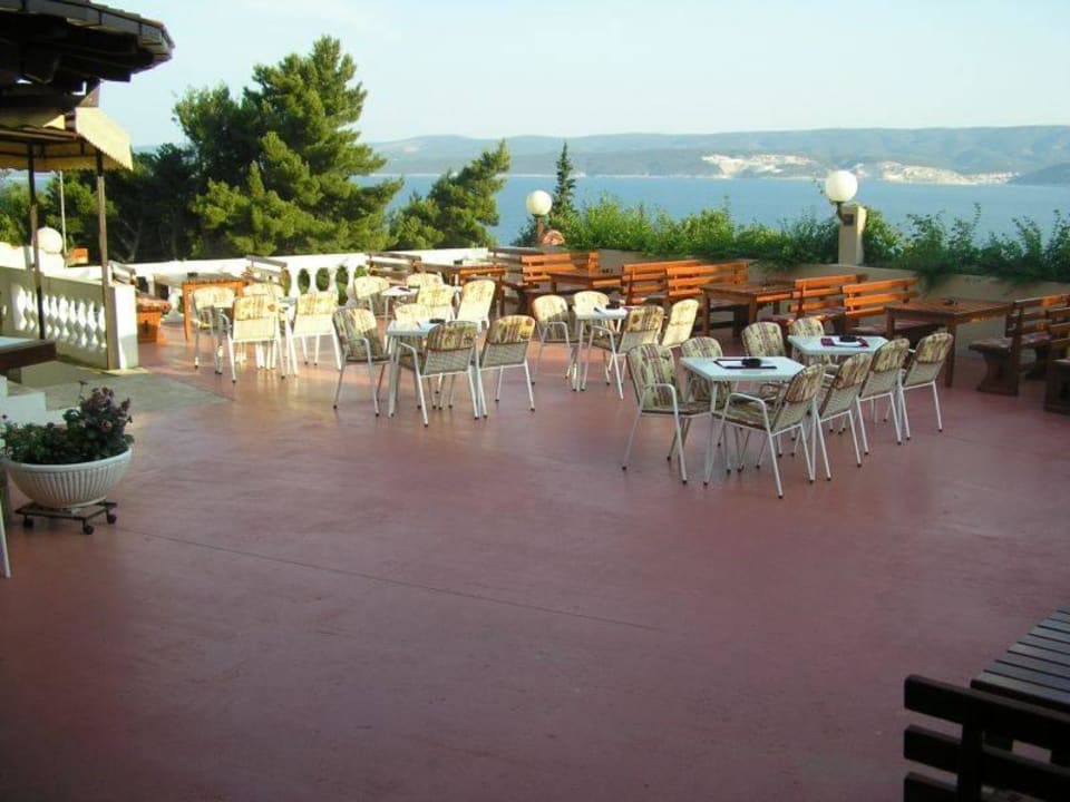 Open terrace for dinner Hotel Ljetni San