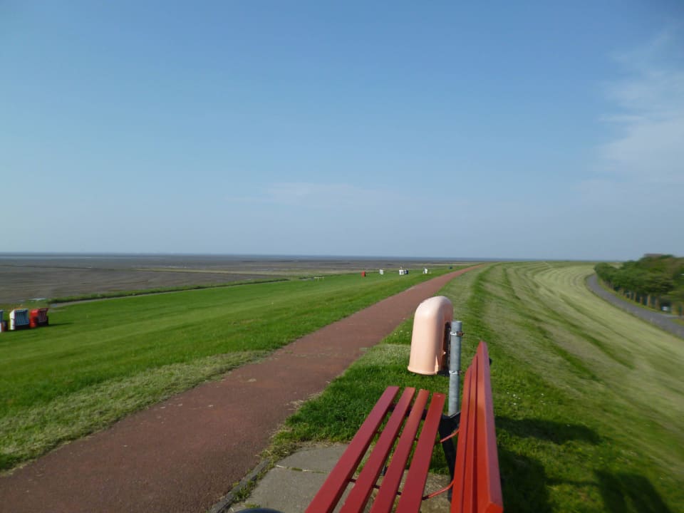 Direkt vor dem Hotel Hotel Möwen Kieker