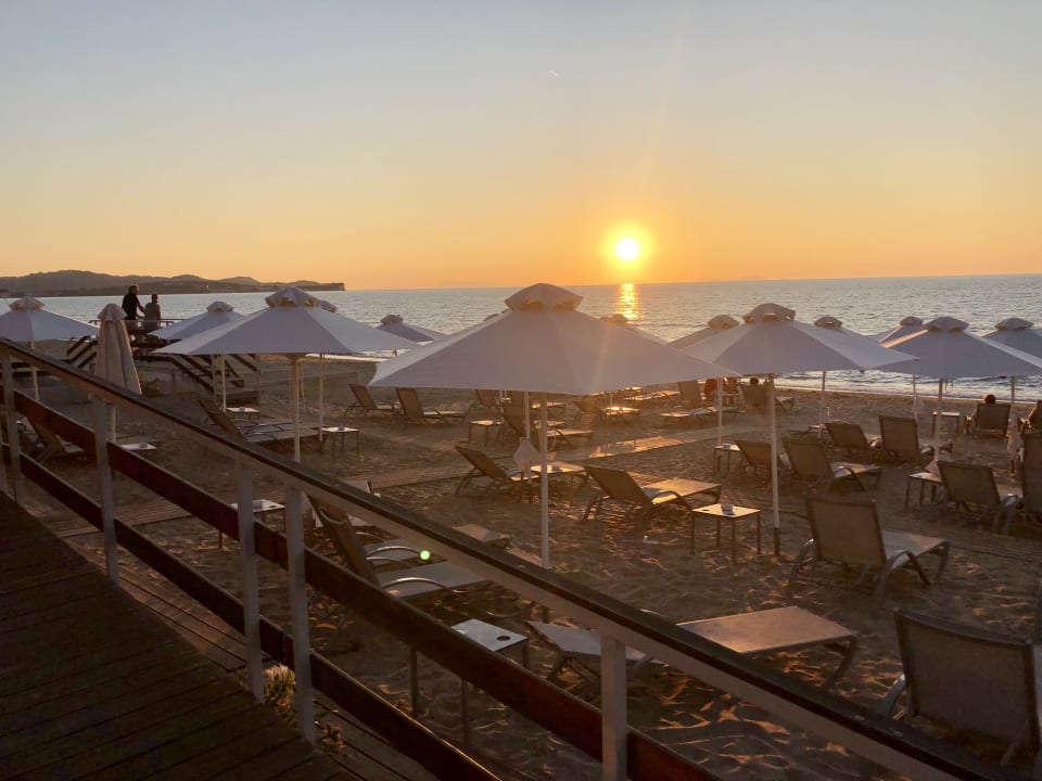 Ausblick Acharavi Beach Hotel
