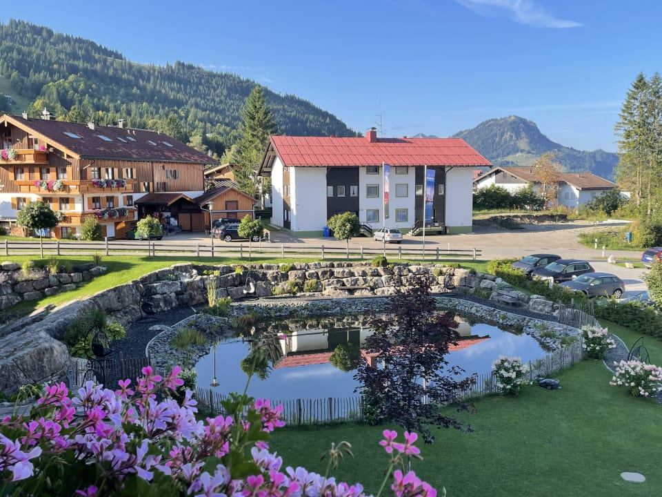 Ausblick Panoramahotel Oberjoch