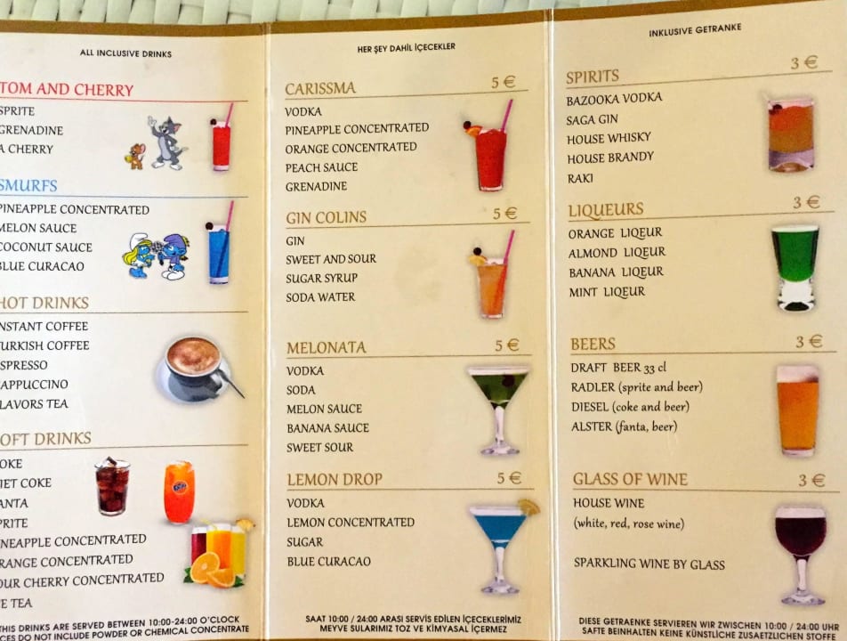 Das war inklusive + alkoholfreier Sekt? Limak Lara Deluxe Hotel & Resort