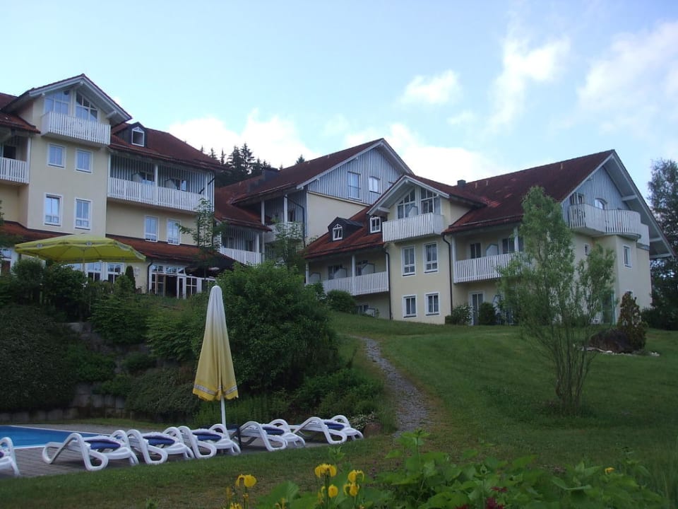 Westseite vom Ahornhof, Lindberg Hotel Ahornhof