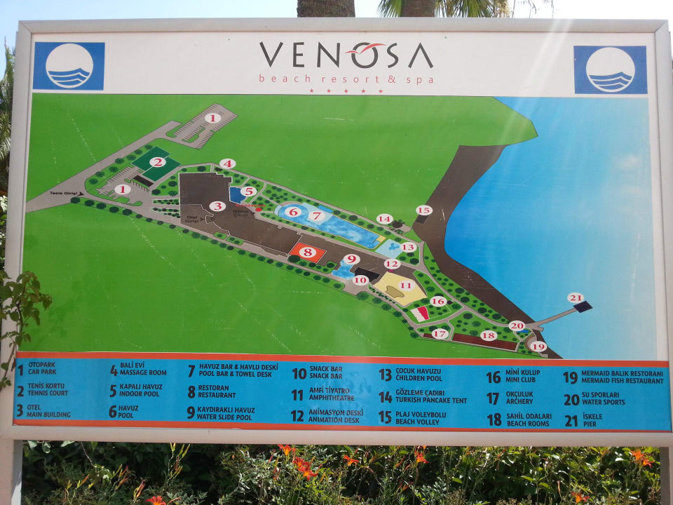 Plan  Venosa Beach Resort & Spa