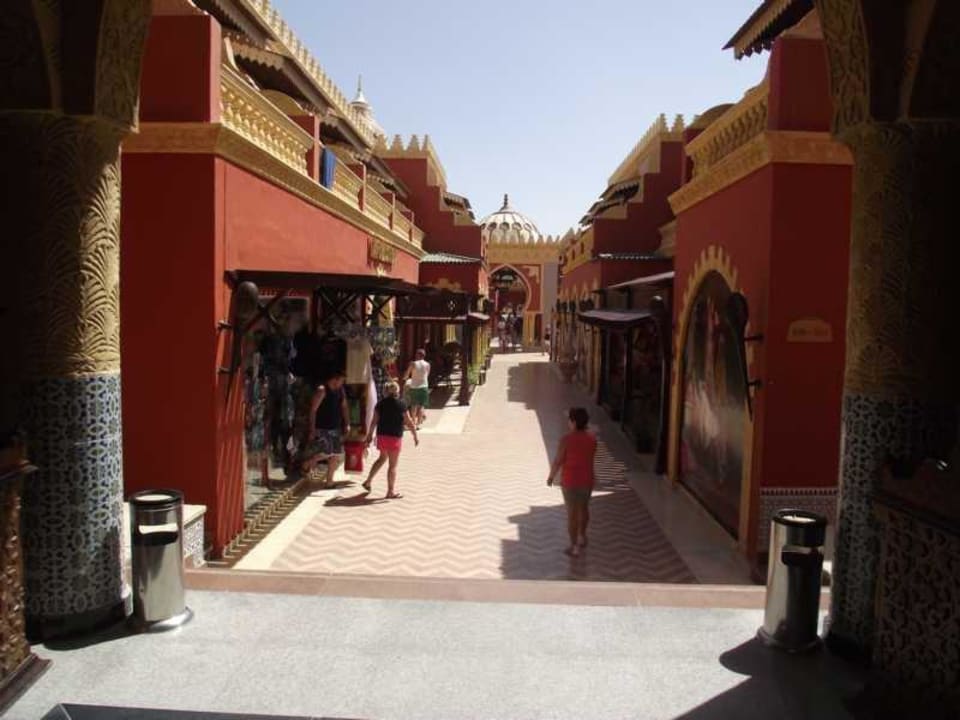 Flaniermaile im Hotel Pickalbatros Alf Leila Wa Leila Resort - Neverland Hurghada