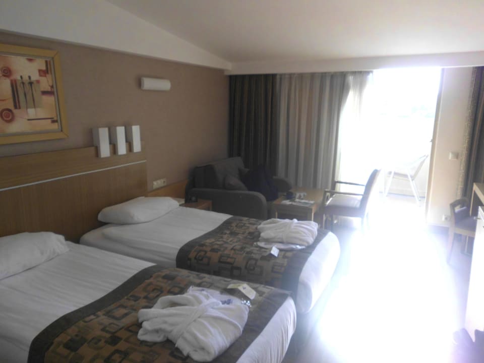 Sicht zum Balkon Sunis Kumköy Beach Resort Hotel & Spa