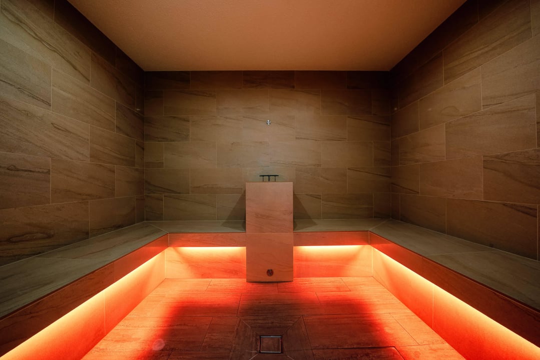 Lichtspiel im Dampfbad Hotel Sonnleiten