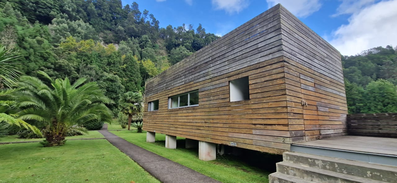 Außenansicht Hotel Furnas Lake Villas