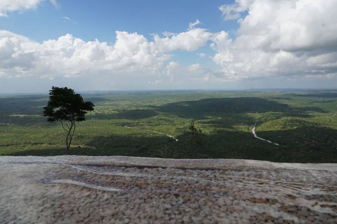 Ausblick vom Pool Shimba Hills Green Safari Lodge