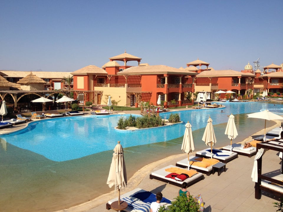 Ruhepool im 400er Bereich Pickalbatros Alf Leila Wa Leila Resort - Neverland Hurghada