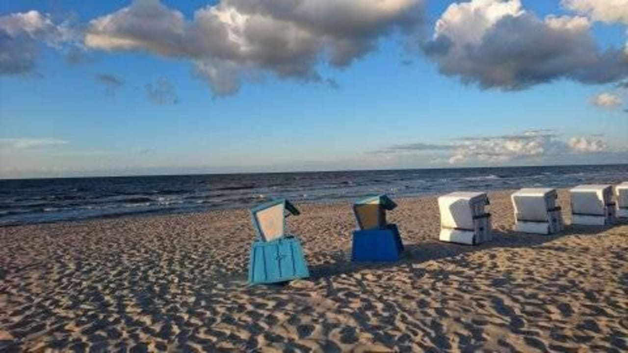 Strandabschnitt vorm Hotel Kleine Strandburg Zinnowitz