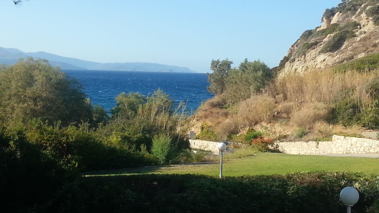 Ausblick von Juniorsuite Zimmer nr. 235 Hotel Istron Bay