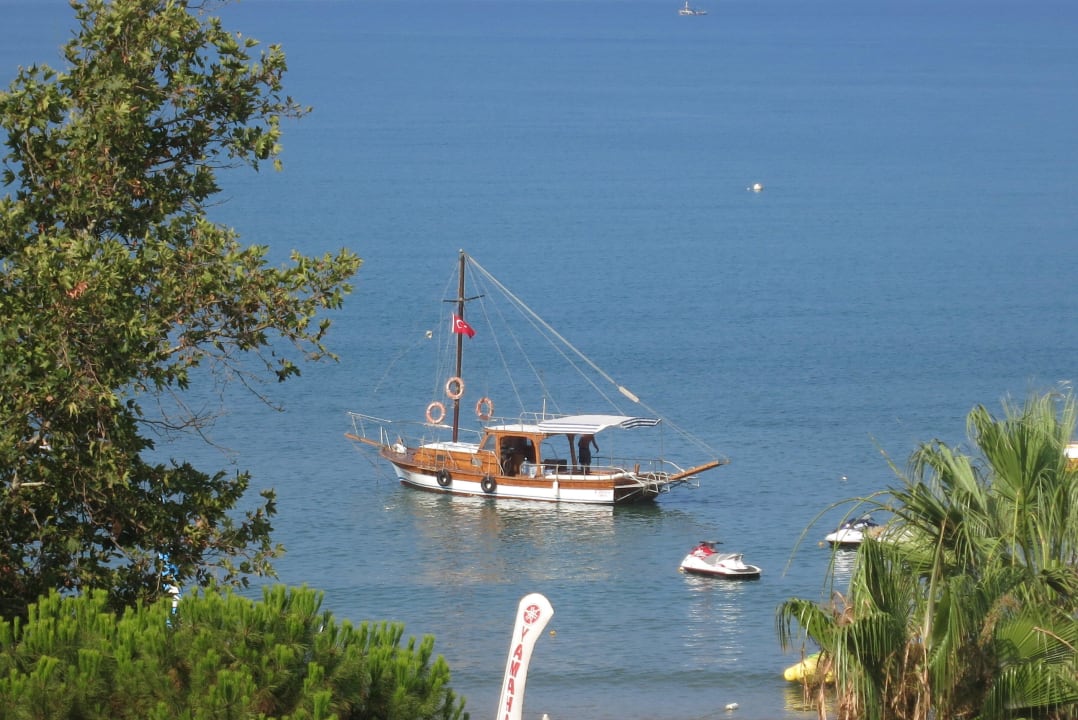 Blick aus Zimmer 1320  Trendy Side Beach Hotel - Adults only