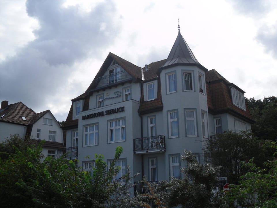 Außenansicht vom Strand Parkhotel Seeblick