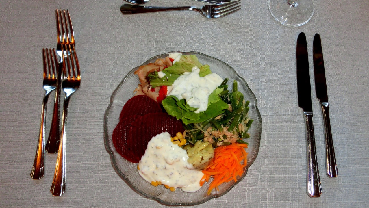 Salat vom Büffet Berghaus Zallinger