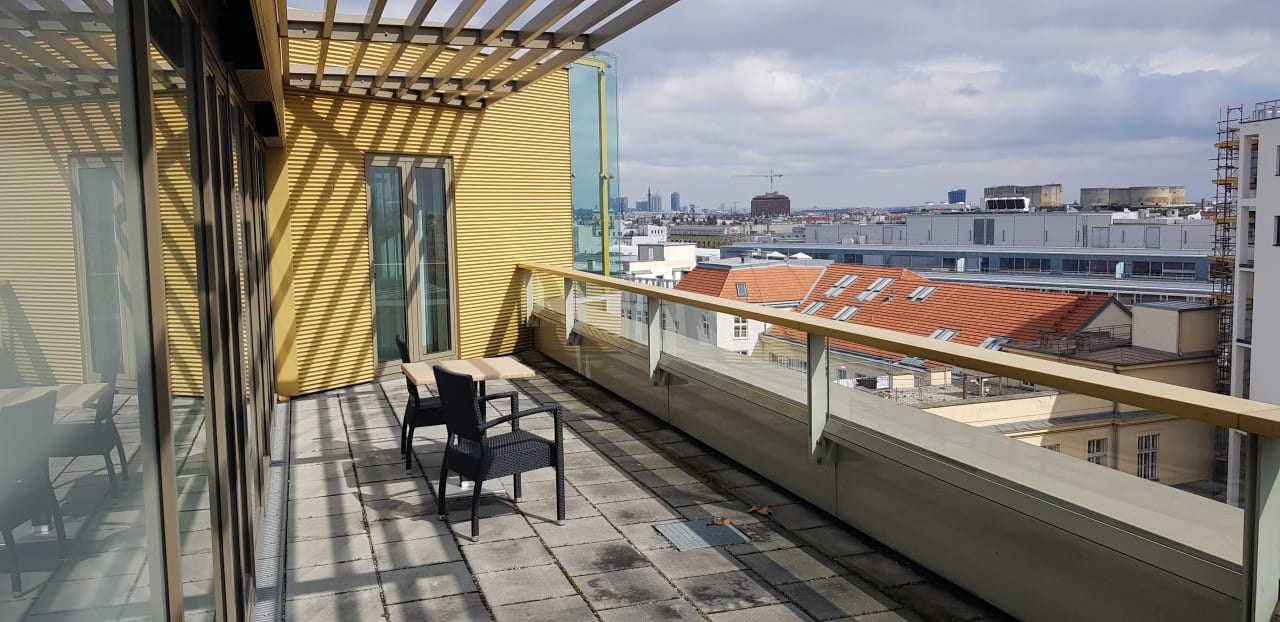 Ausblick Austria Trend Hotel Savoyen Vienna