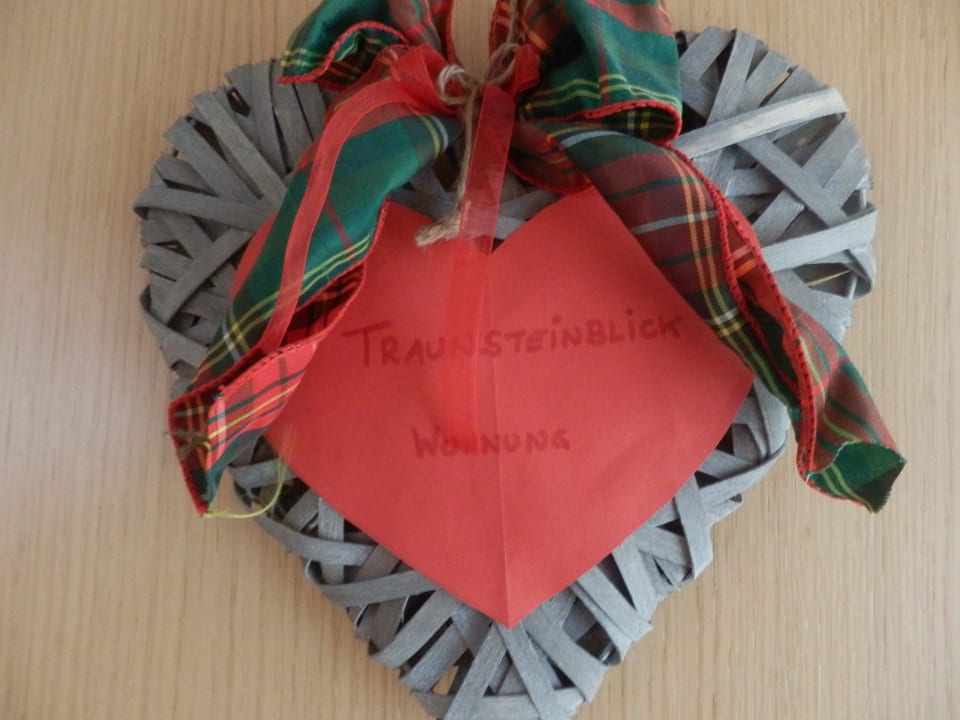 An der Eingangstür zu unserem Appartement Hotel Hochhubergut