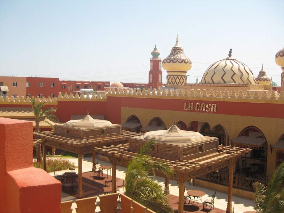 Arena Blick von oben Pickalbatros Alf Leila Wa Leila Resort - Neverland Hurghada