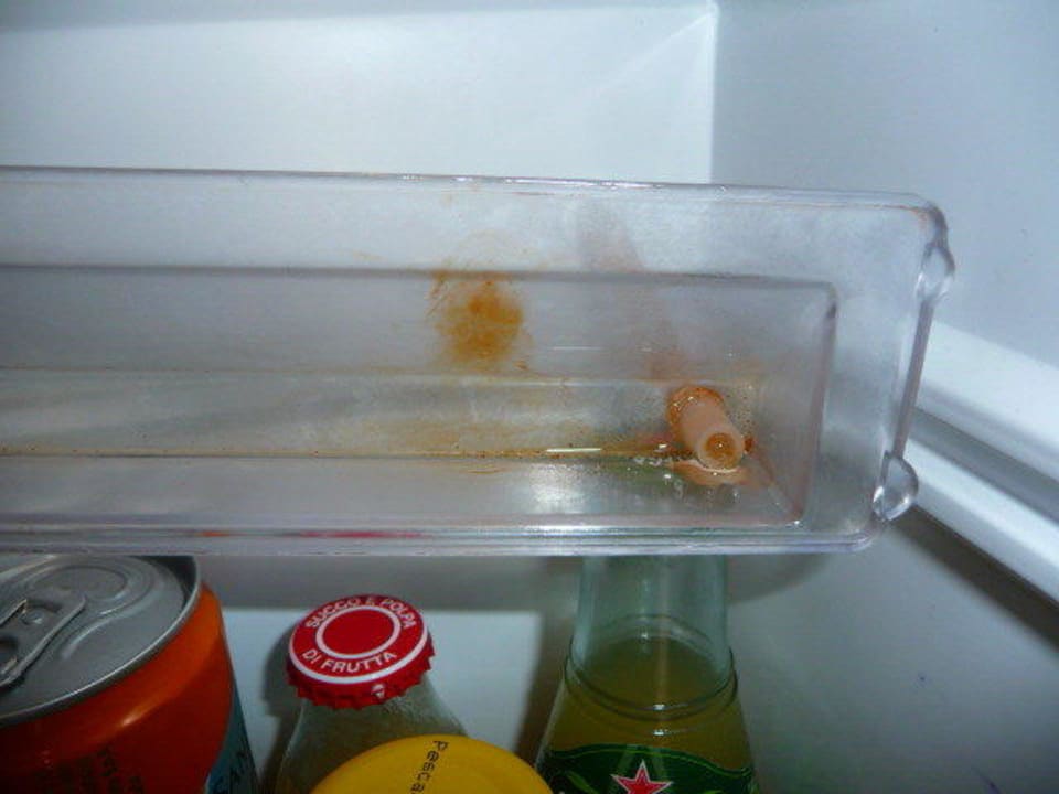 Verdreckte Minibar Hotel Dolce Vita