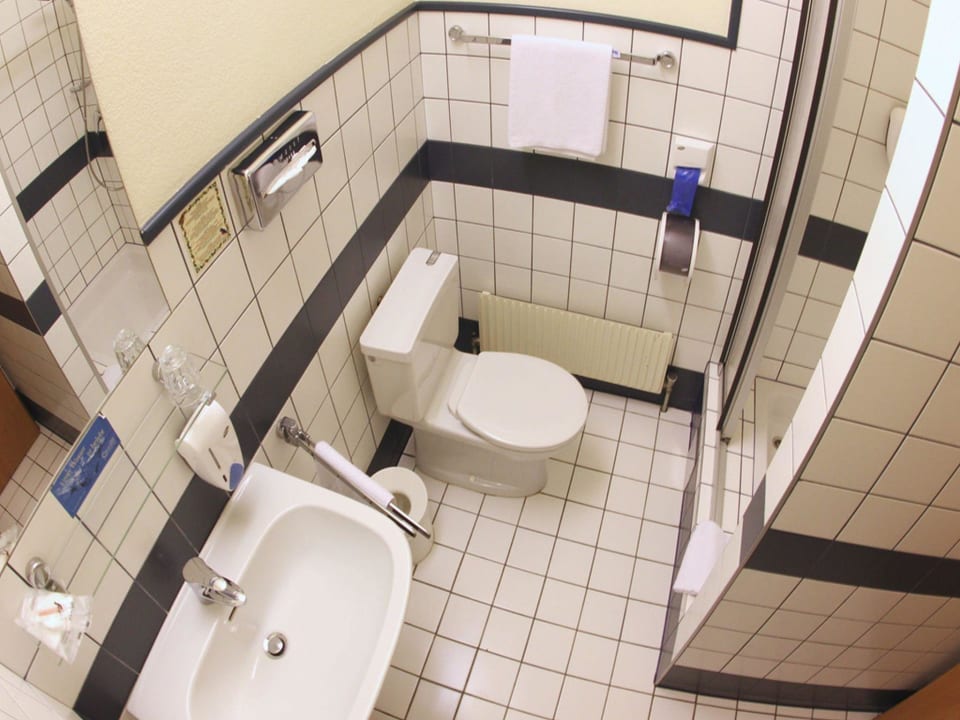 Badezimmer Hotel Am Schottenpoint