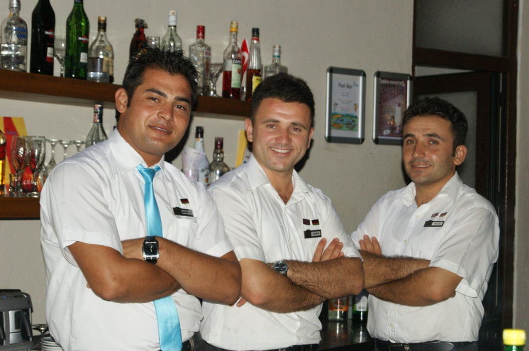 Barchef Mehmet Ali, Serkan, Ramazan Side Breeze Hotel