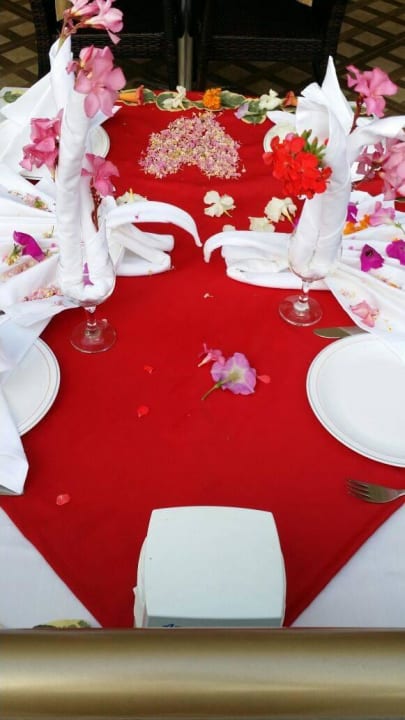 Tischdecke Hotel Asrin Beach