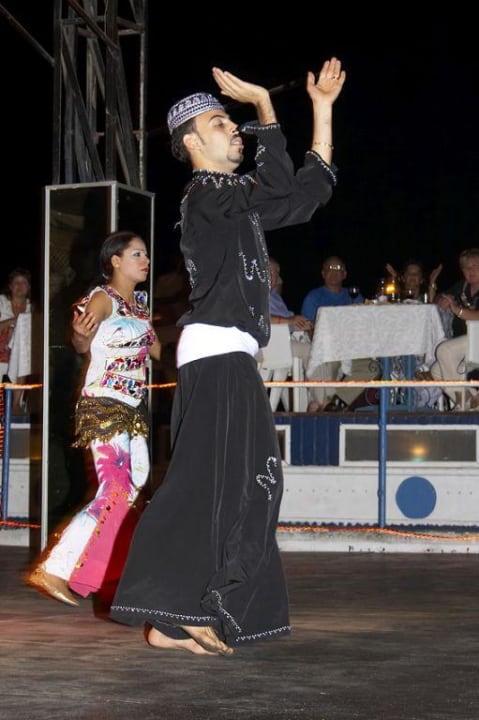 Animationsshow am Strand Albatros Sharm Resort